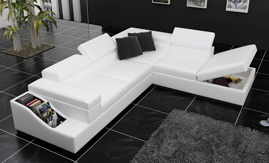 Vienna - L2 - Leather Sofa Lounge Set